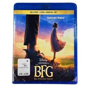 The BFG Blu-ray + DVD + Digital HD Disney Steven Spielberg New Sealed
